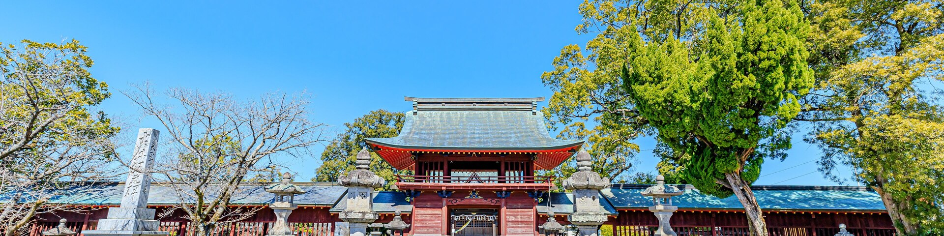 初春の素戔嗚神社 福岡県うきは市 Susanoo Shrine in early spring. Fukuoka-ken Ukiha city.