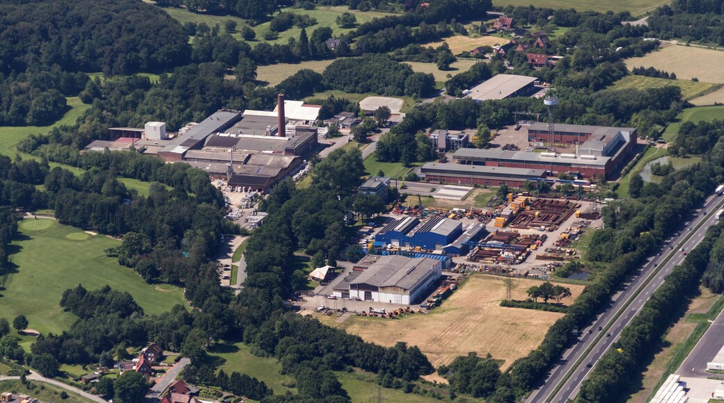 Industriestraße, Westerkappeln, North Rhine-Westphalia, Germany