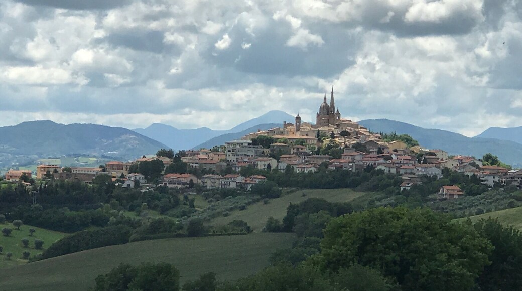 Great view on Ostra Vetere, Italy (Marche)