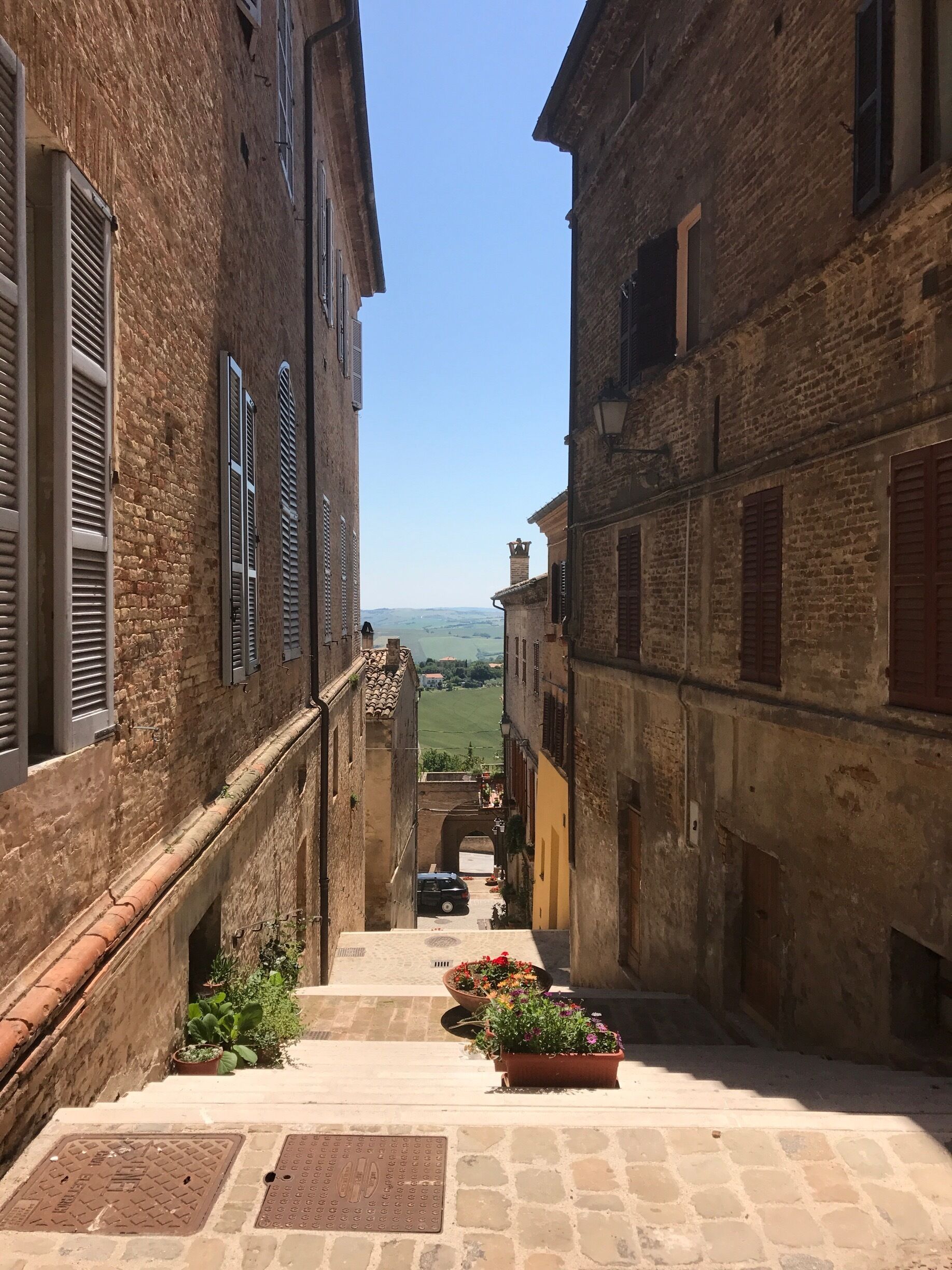 Inside out in Ostra Vetere