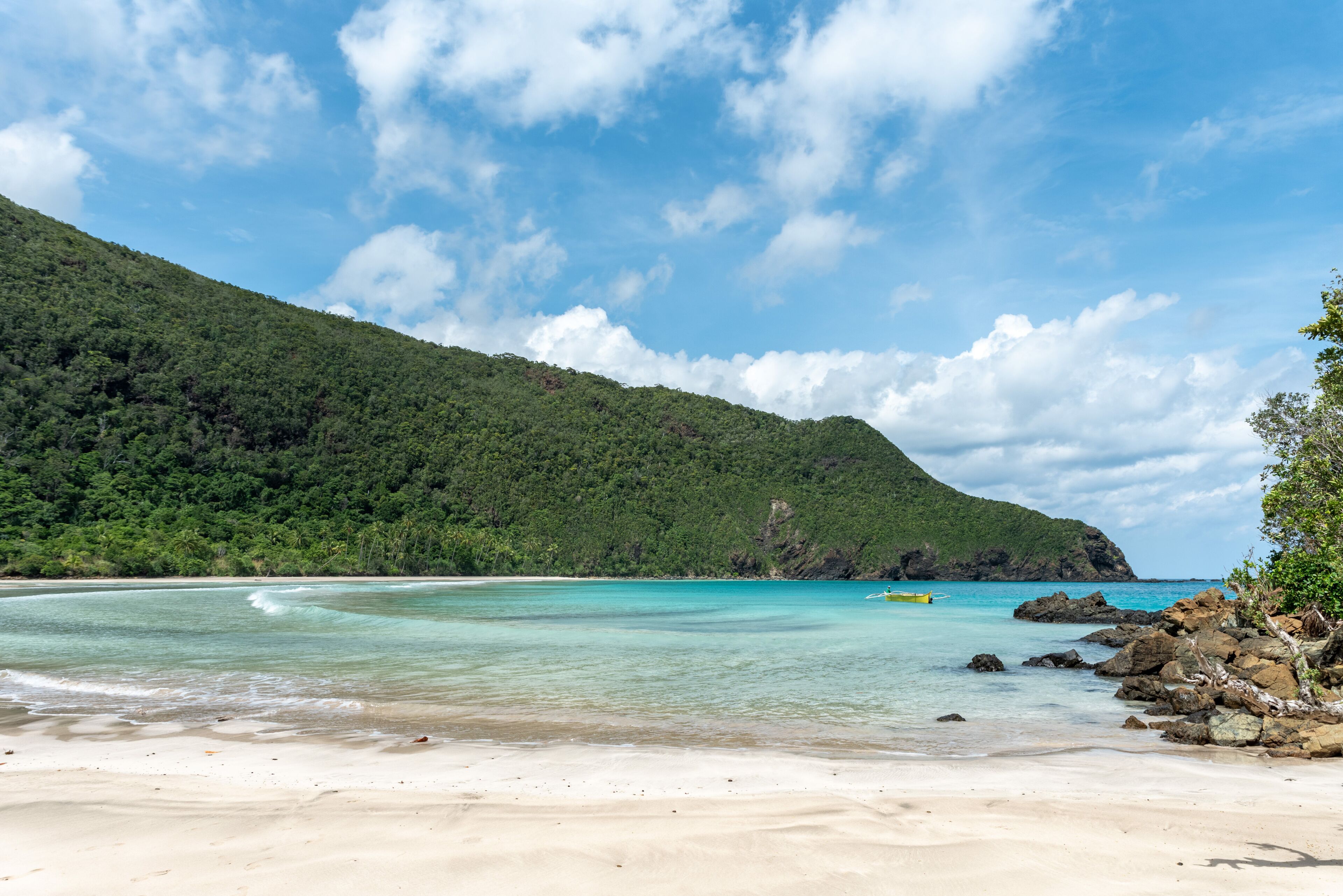 Views, Beaches and Landscapes of Dinagat Islands and Southern Leyte, Pintuyan, The Philippines.