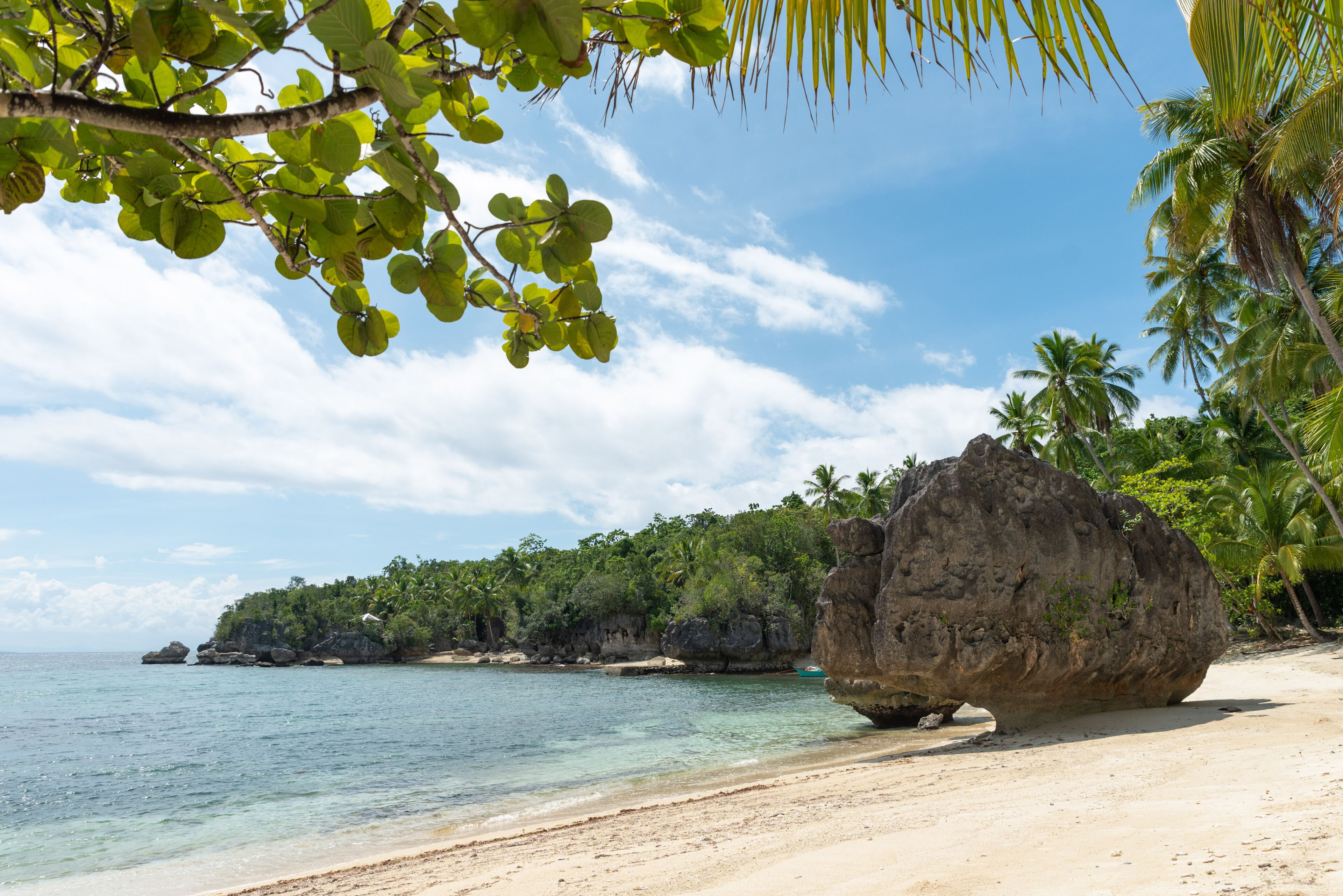 Views, Beaches and Landscapes of Dinagat Islands and Southern Leyte, Pintuyan, The Philippines.