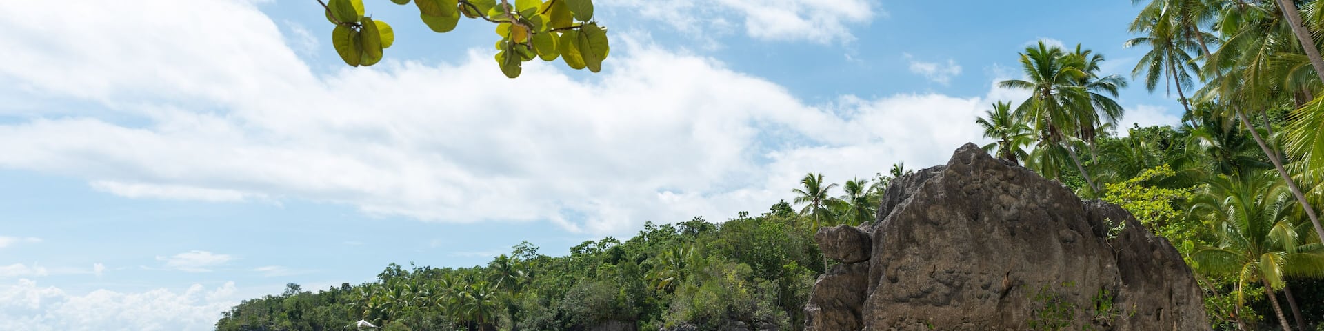 Views, Beaches and Landscapes of Dinagat Islands and Southern Leyte, Pintuyan, The Philippines.