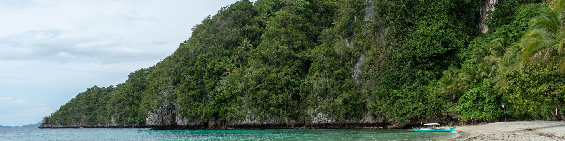 Views, Beaches and Landscapes of Dinagat Islands and Southern Leyte, Pintuyan, The Philippines.