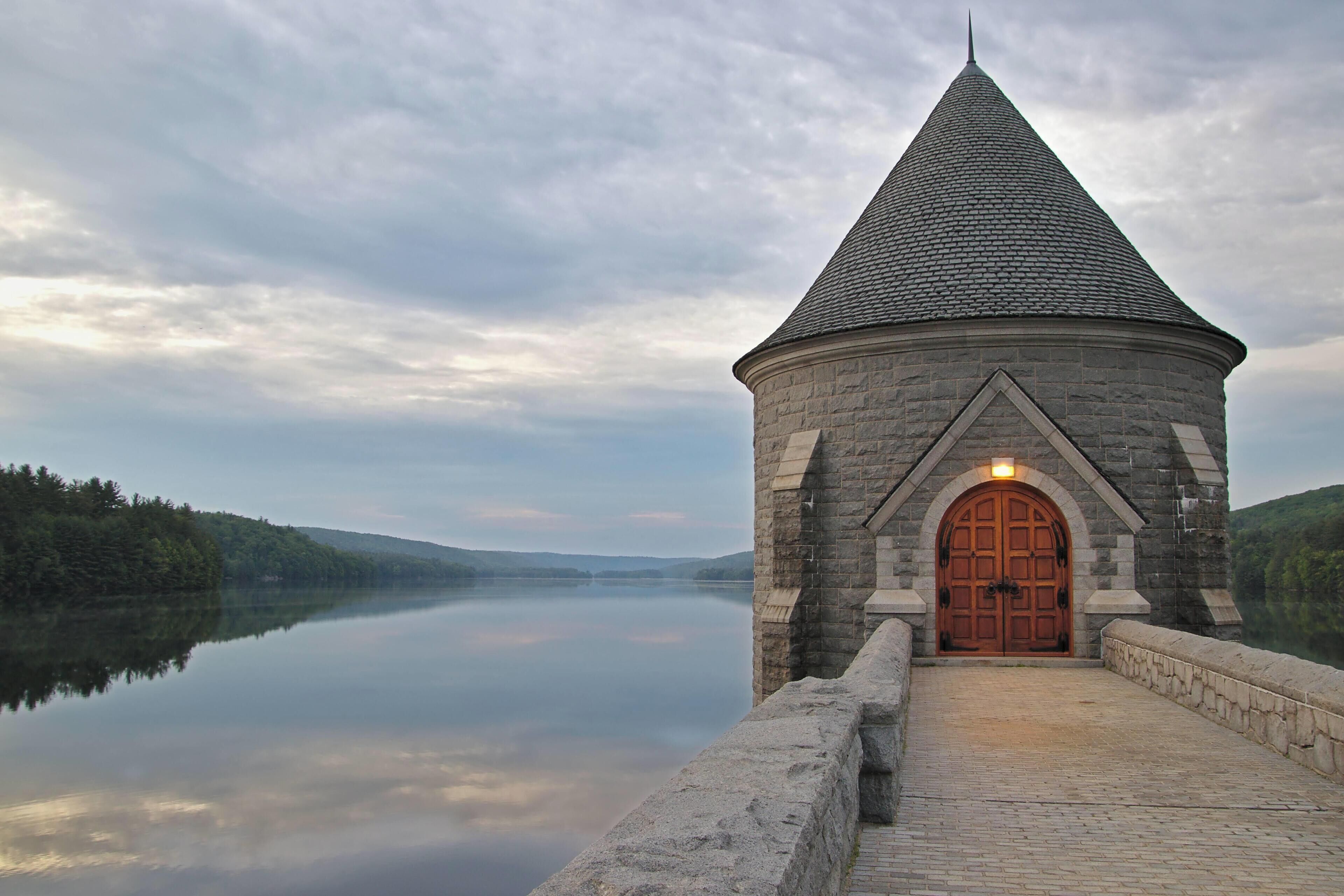 Beautiful scenery with plenty of room to pull off the road for a photo op.