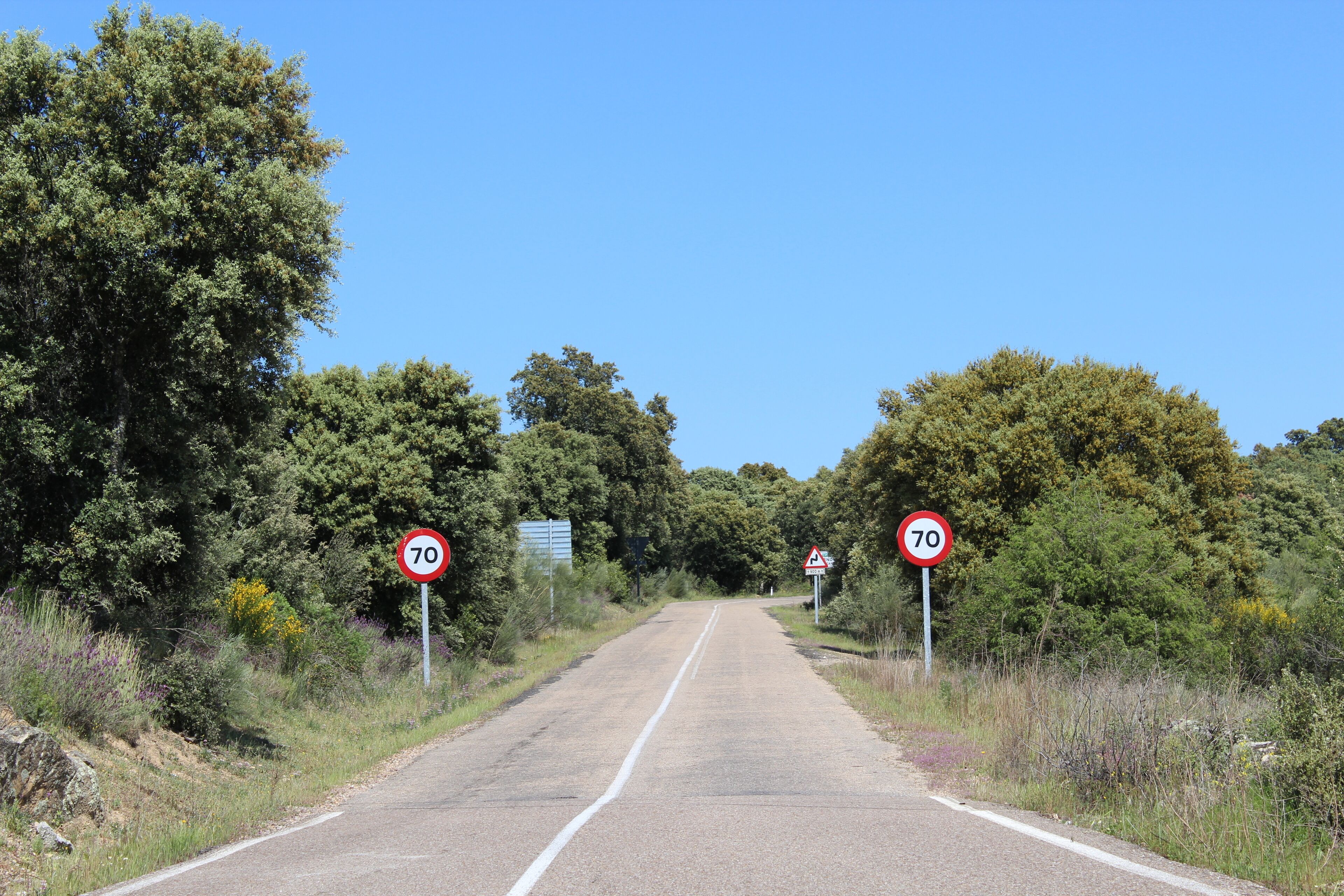 Carretera CM-5005, provincia de Toledo.