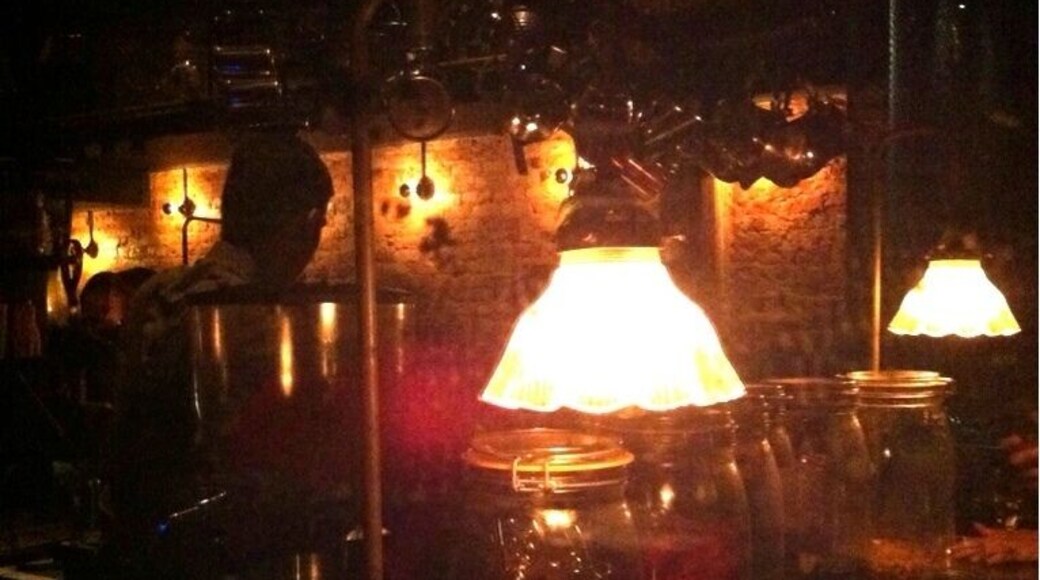 The Library, a secret vault that serves great cocktails. Password required! So 007... Hint: password changes every week and may be acquired from their Facebook page. Good luck!