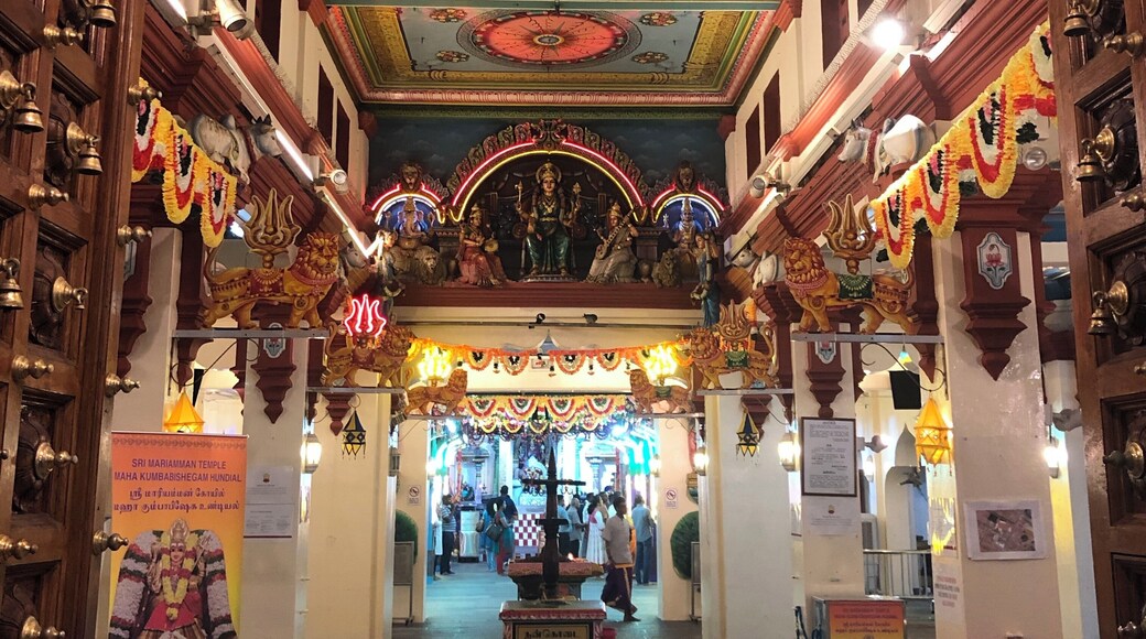 Hindu Temple in Chinatown