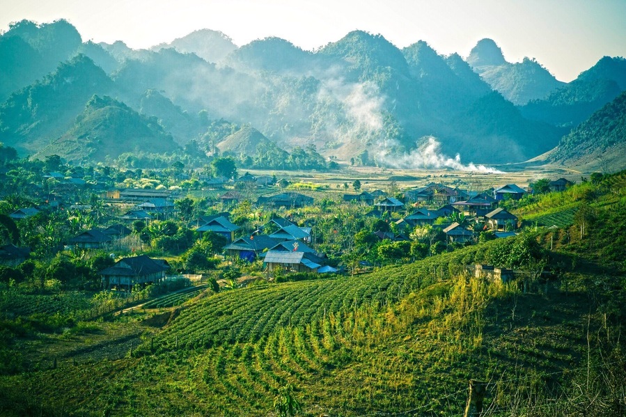 Doi Village, Moc Chau, Son La, Vietnam #localgem