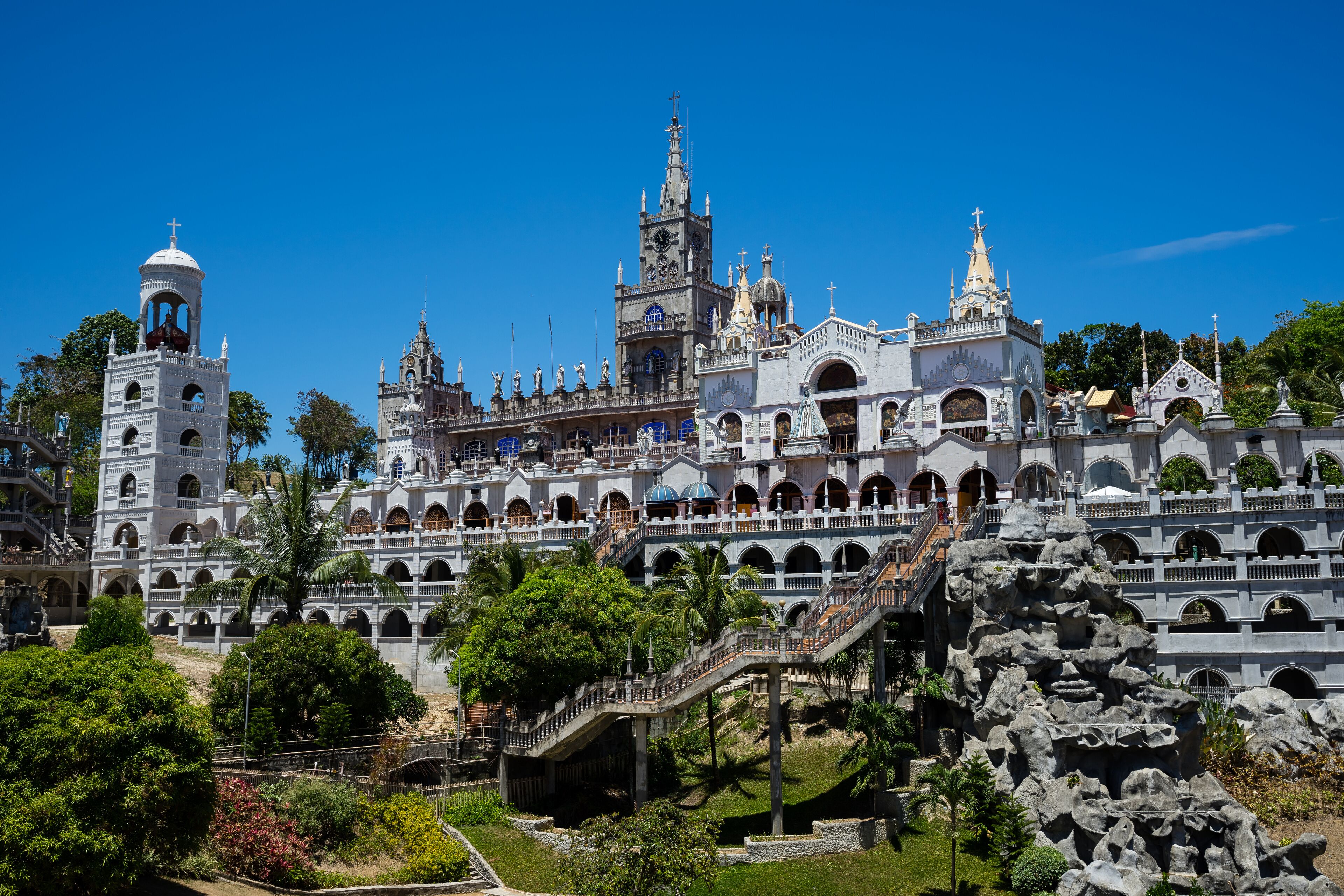 Monastery of the Holy Eucharist or Simala Shrine or Miraculous Mama Mary of Simala in Sibonga, Cebu, Philippines