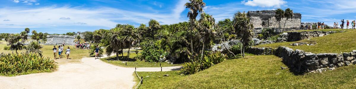 Mittelamerika, Mexico, Halbinsel Yucatan, Riviera Maya, Quintana Roo, Mayaruinen, Tulum