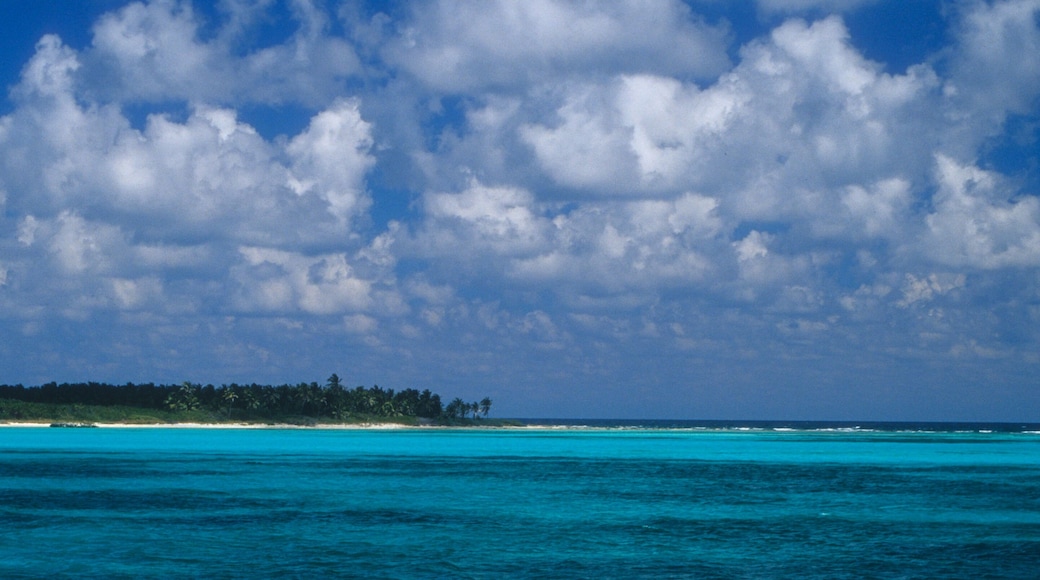 Tropical Isla Contoy Island off the coastline of Cancun, Mexico