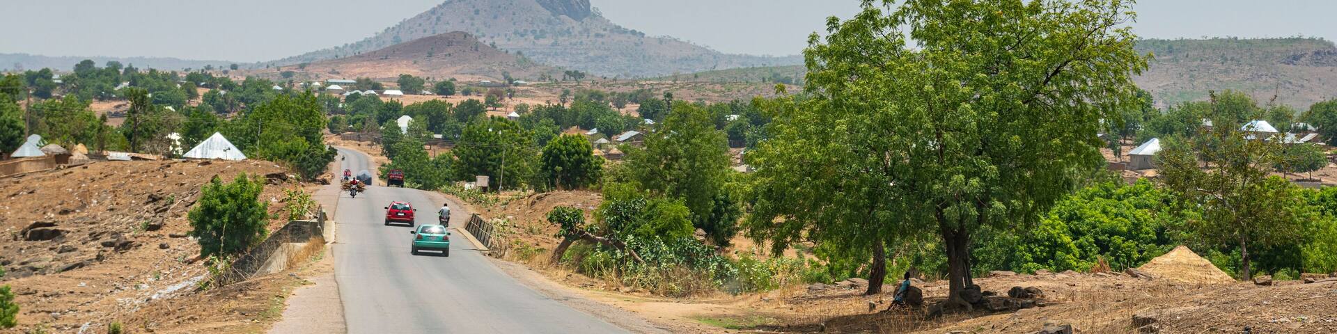 Scenery near Gombe, eastern Nigeria, West Africa, Africa