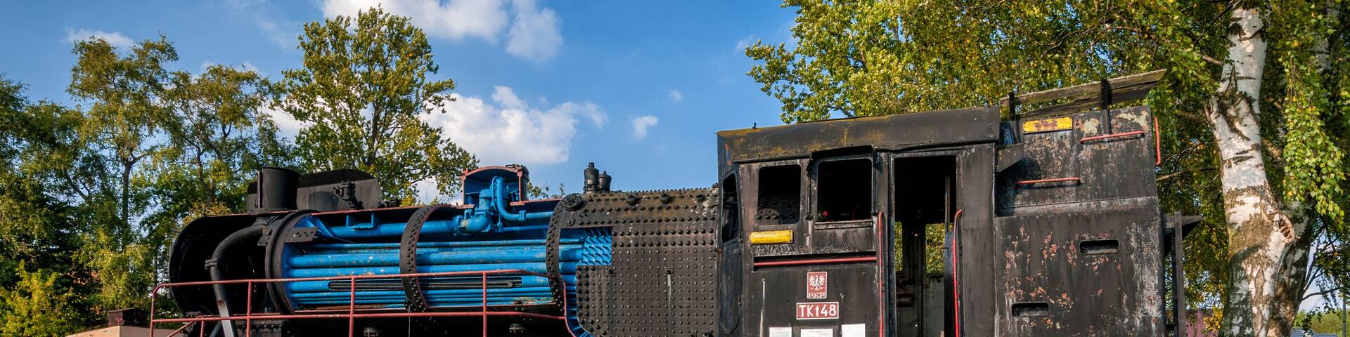 Railway Museum in Koscierzyna, Pomeranian Voivodeship, Poland.