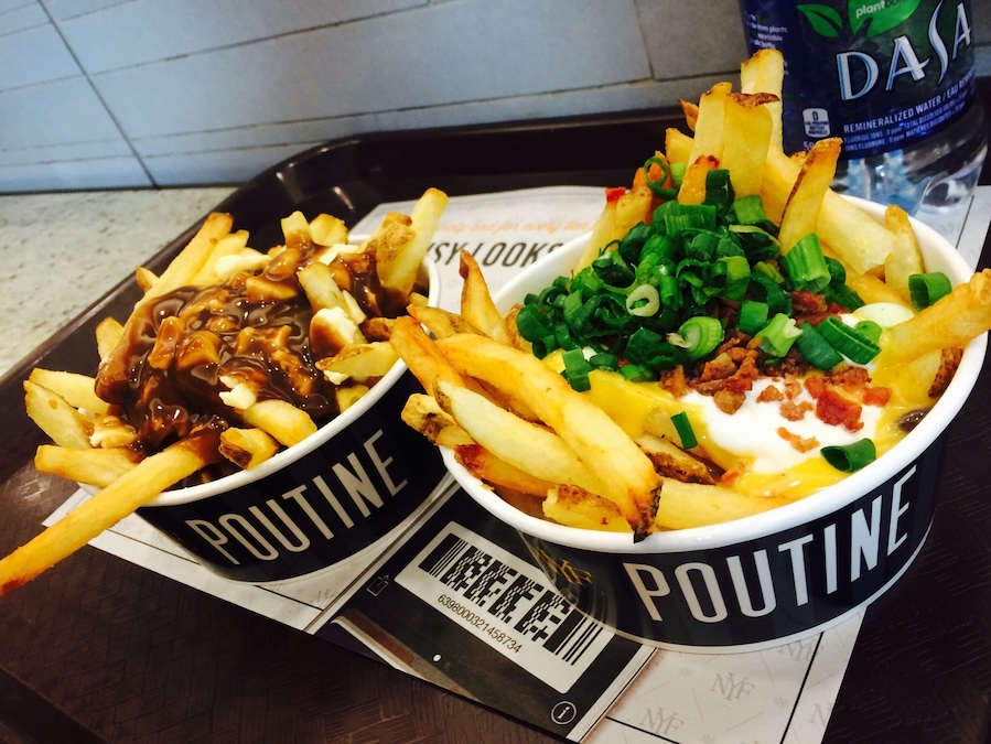 Poutine overload. Real Canadian food. A must try!