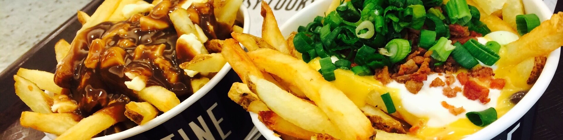 Poutine overload. Real Canadian food. A must try!