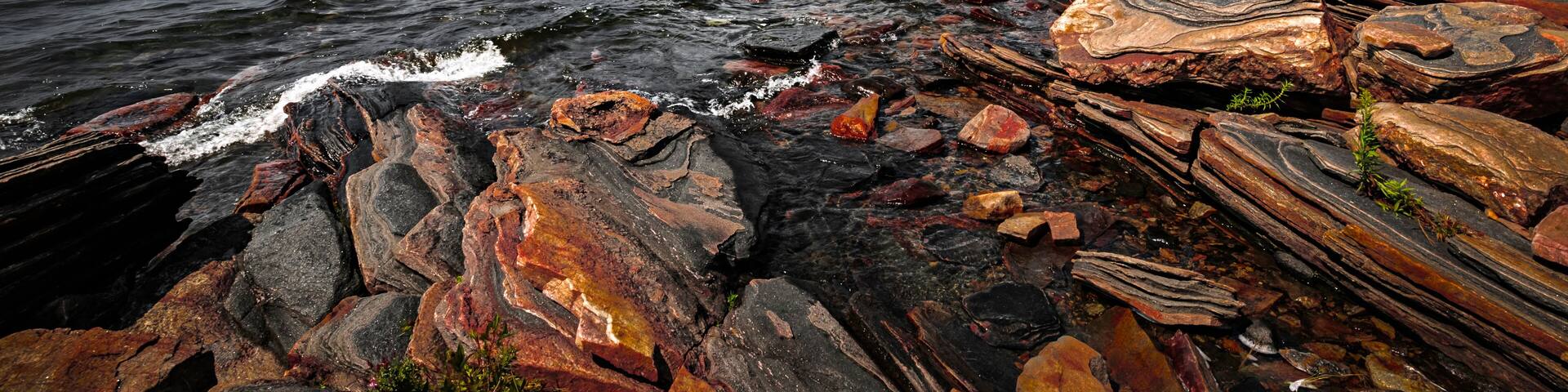 Rocky shore of Georgian Bay