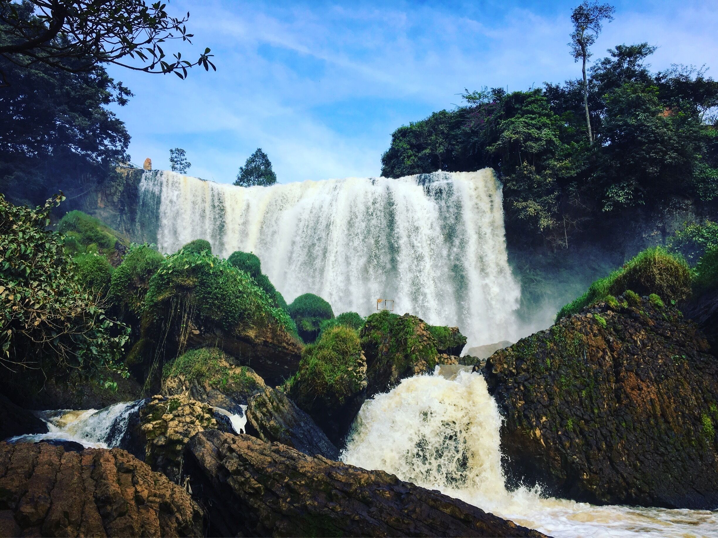 Rent a motorbike in Da Lat and drive down the mountain to the Elephant Waterfall (approx. 30km). It's definitely worth the trip! #waterfalls #dalat #vietnam