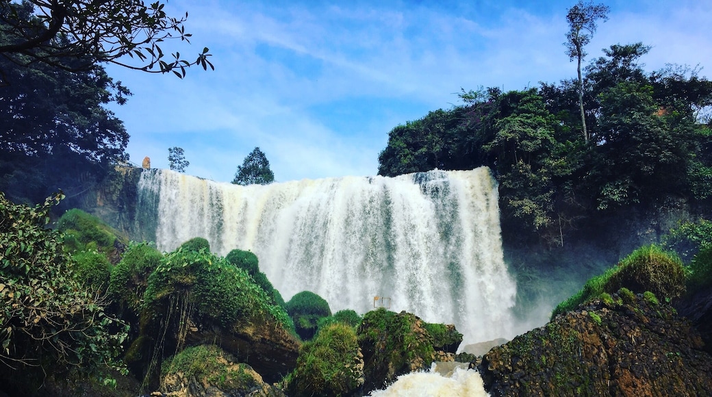 Rent a motorbike in Da Lat and drive down the mountain to the Elephant Waterfall (approx. 30km). It's definitely worth the trip! #waterfalls #dalat #vietnam