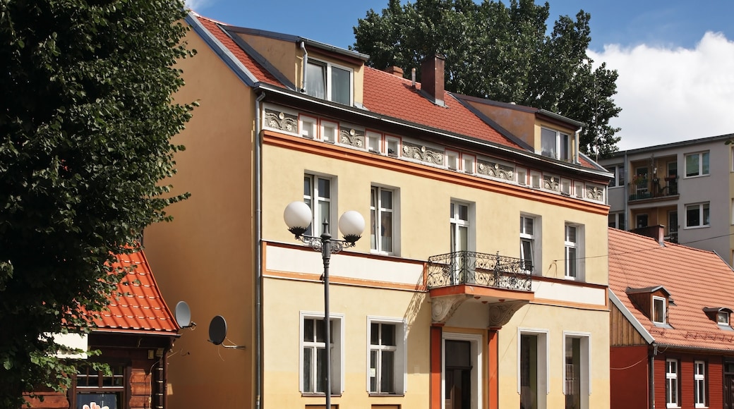 View of Nowy Dwor Gdanski. Poland