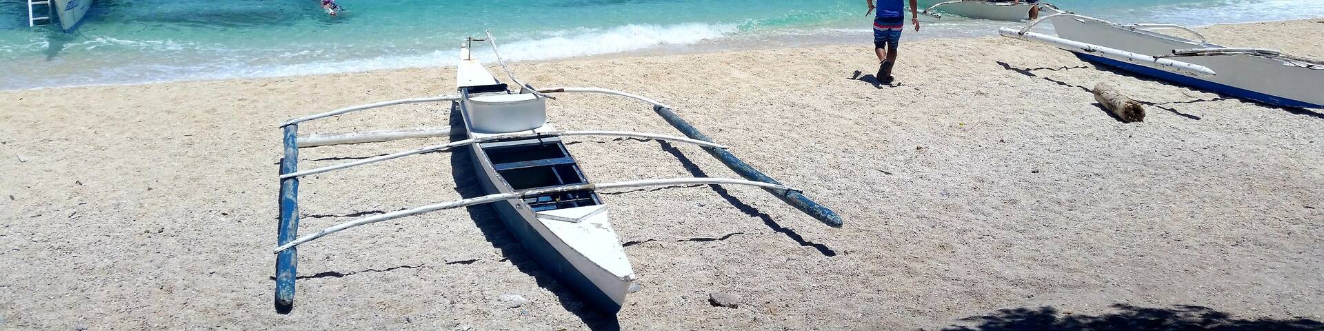 Snorkeling off Alona Beach
The pure blue waters off Panglao island teem with fish at the aquatic preserve.