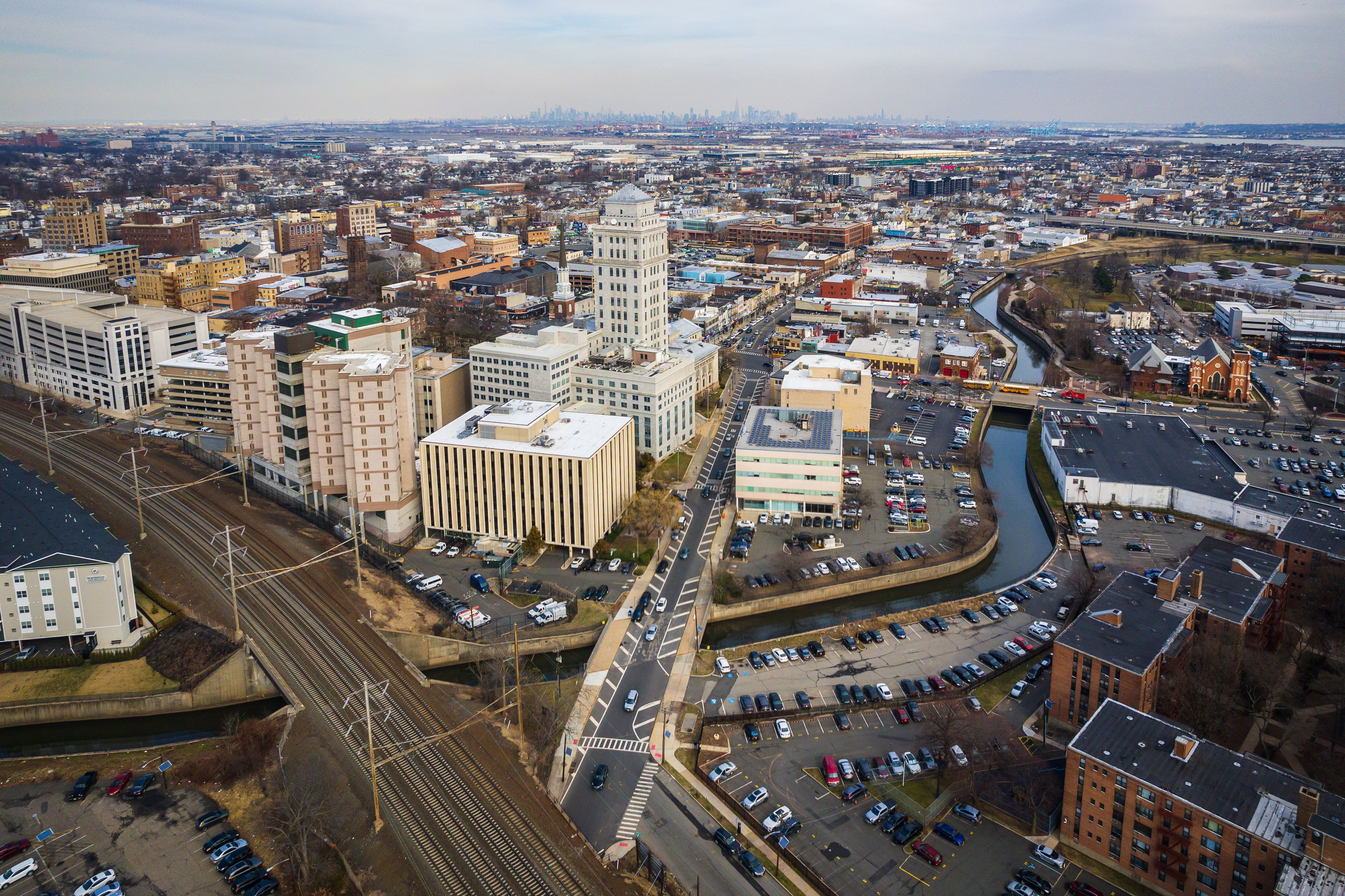Aerial Drone of Elizabeth