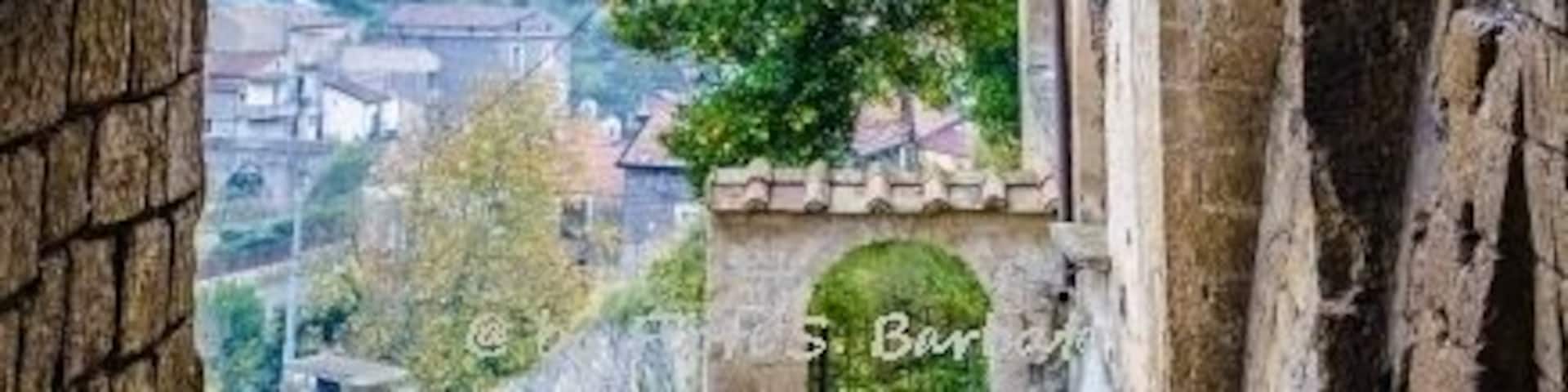 Elementi architettonici nel centro storico di Sant'Agata de' Goti