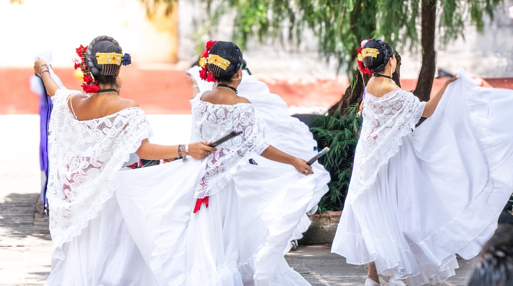 Traditional dances of the state of Veracruz Mexico, typical clothes.