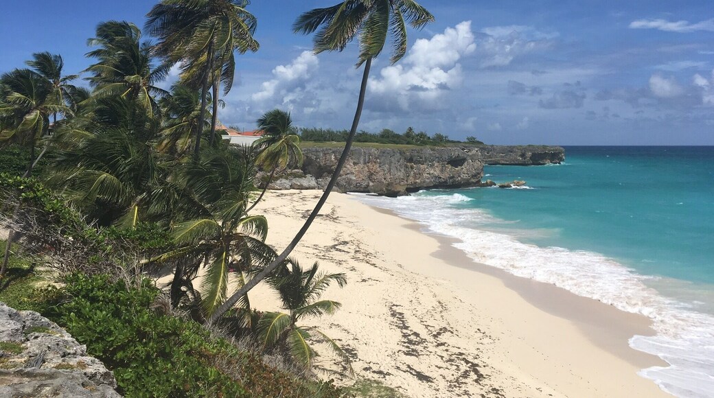 Beautiful view from the cliffs to the right of the parking area