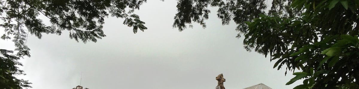 It was a rainy day on our visit here, but we still enjoyed Barbados. St. John's Parish Church is the first church of St. John that is presumed to have been a simple wooden building, but its date is unknown. The parish along with St. George, was carved out of St. Michael in 1640–1641. But successive churches were badly damaged by the hurricane of 1675, the Great Hurricane of 1780, and finally destroyed by the Great Barbados hurricane of 1831. The present church building (the fifth) was built is 1836, and the chancel added in 1876. It is the prototype of the restrained Barbadian version of the Gothic parish church, and a beautiful Westmacott sculpture, commemorating Elizabeth Pinder, on the left of the main door.