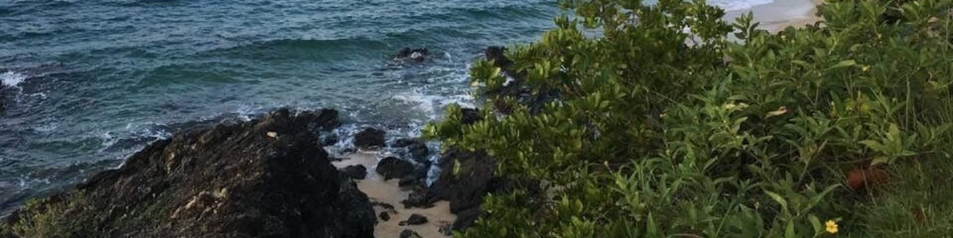 View of the beach located at The W Resort Vieques Island, Puerto Rico.