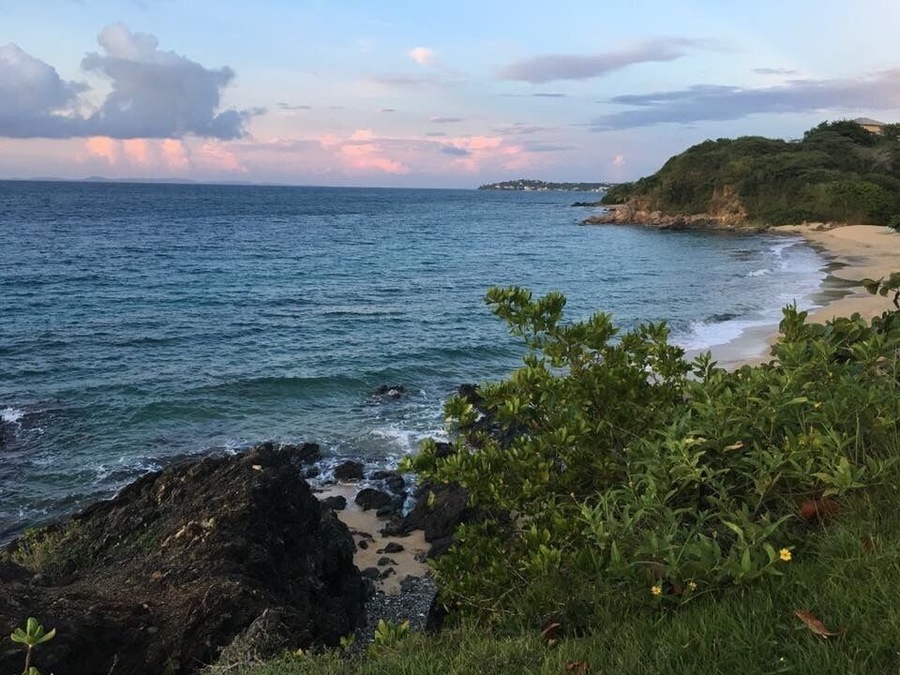 View of the beach located at The W Resort Vieques Island, Puerto Rico.