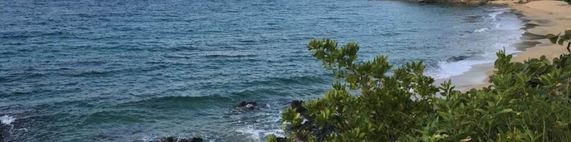 View of the beach located at The W Resort Vieques Island, Puerto Rico.