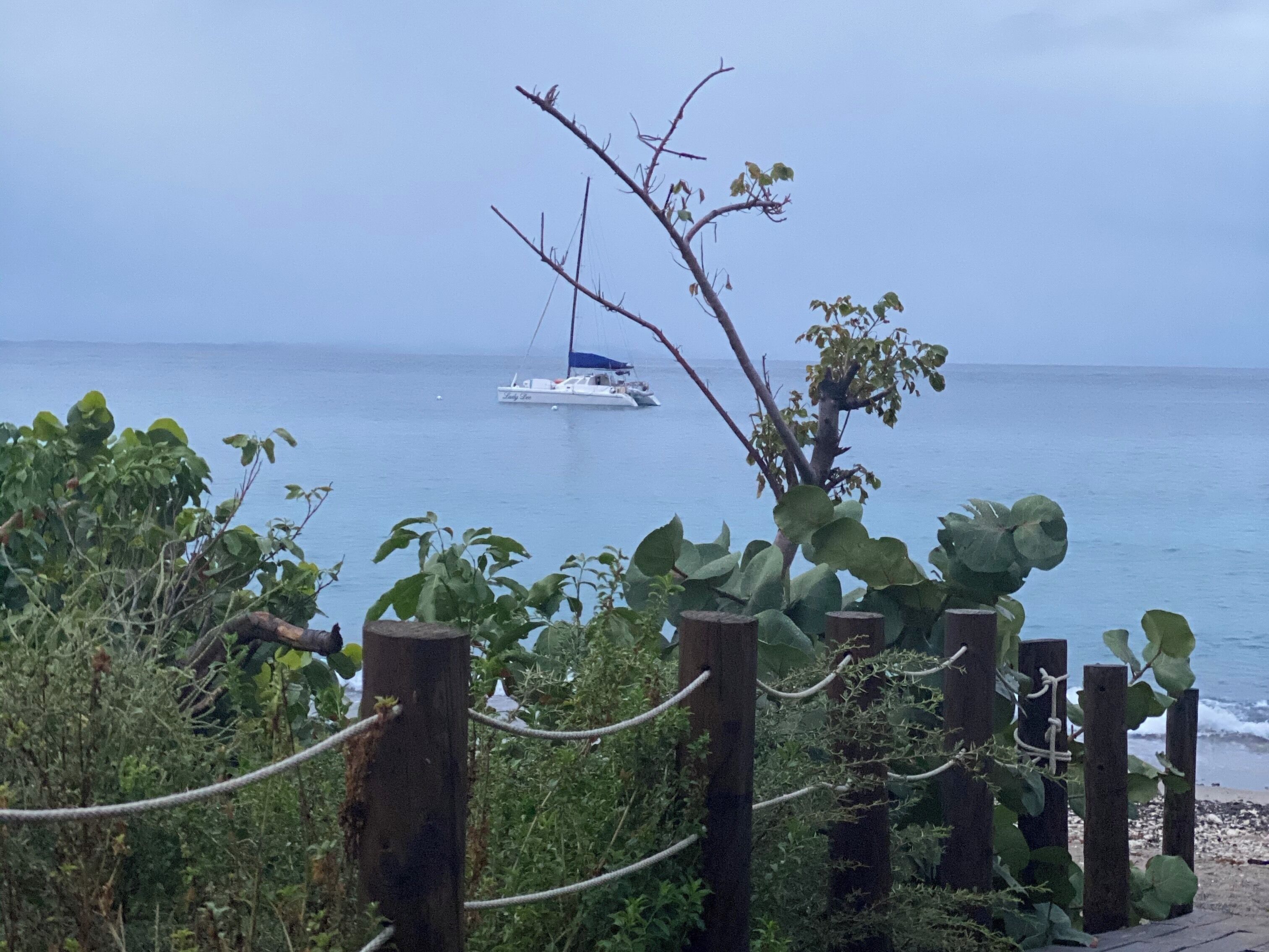 Sailboats add to the romance