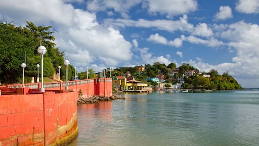 The Punta Santiago waterfront, Puerto Rico, Caribbean.