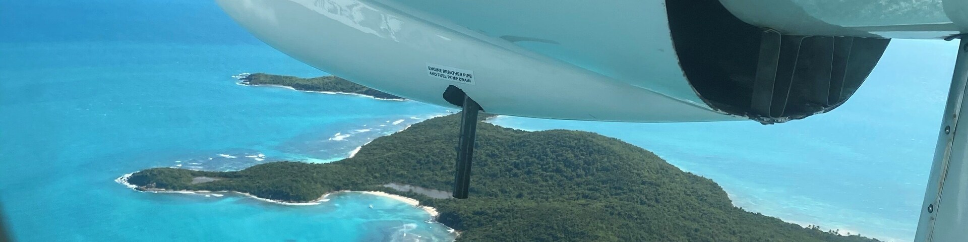 Definitely a great way to puddle jump #airfamenco #ceiba #discoverpr