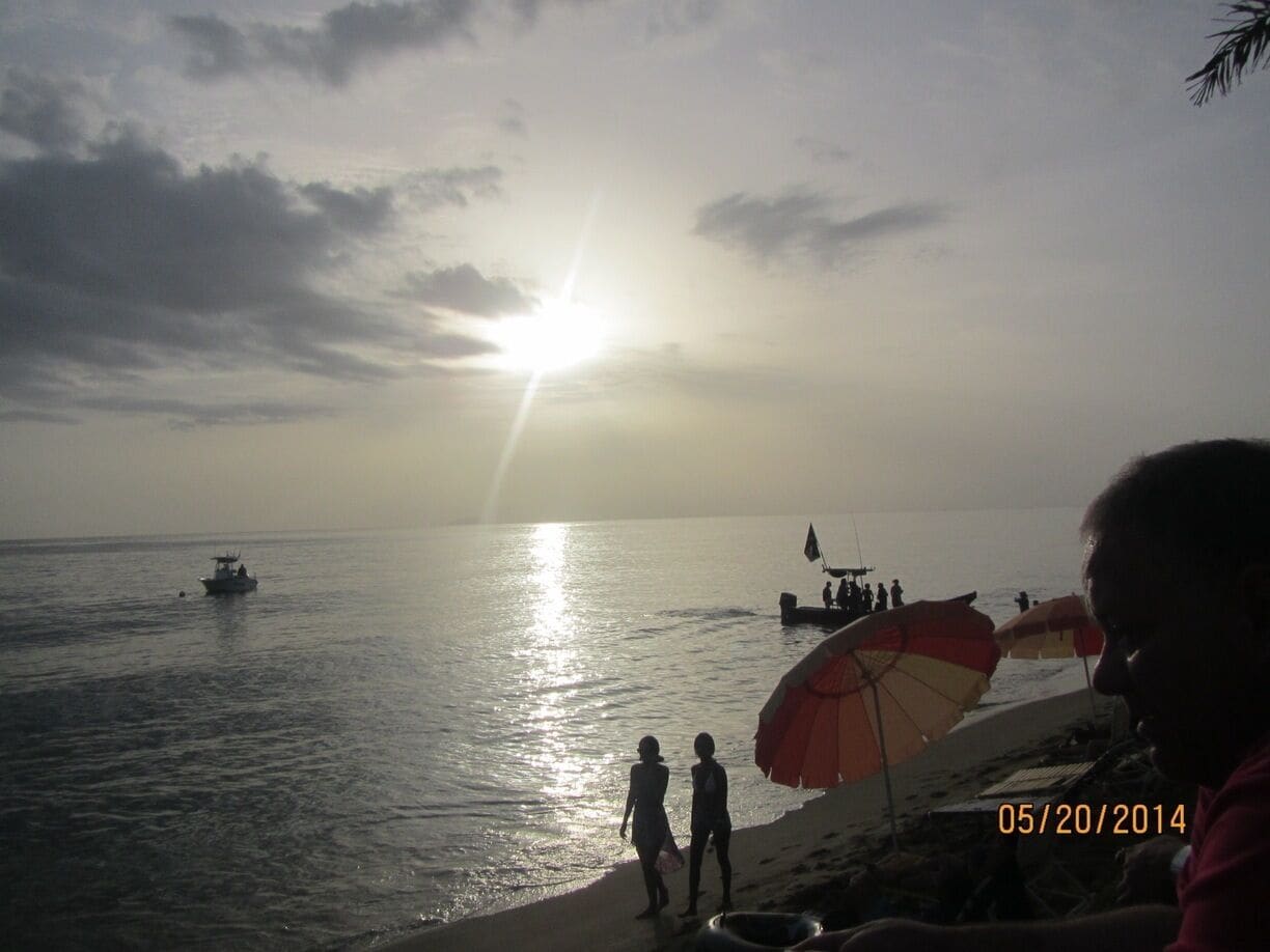 Sunset at the beach! #Rincon #PuertoRico #Island #Beach 