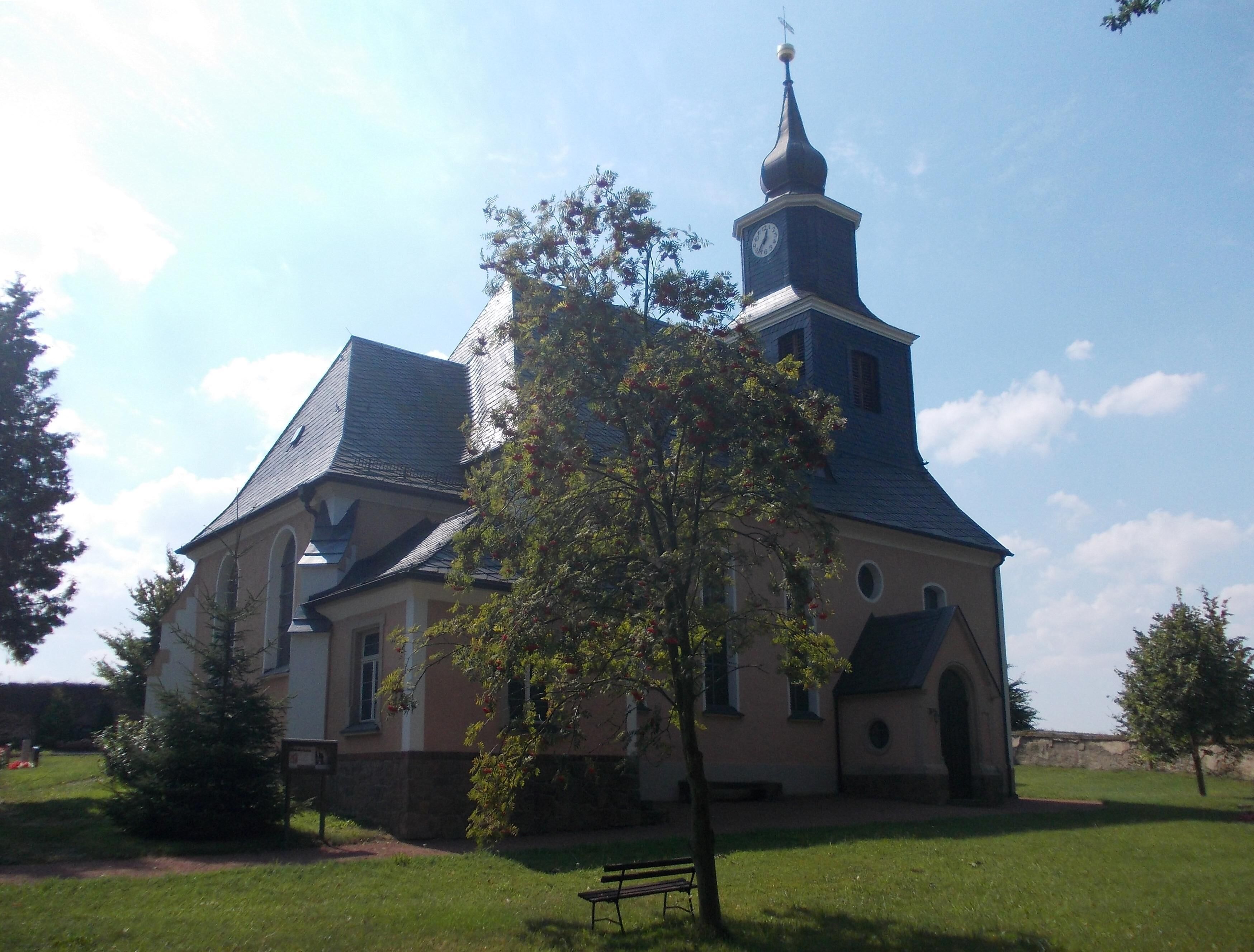 Knobelsdorf church (Waldheim, Mittelsachsen district, Saxony)