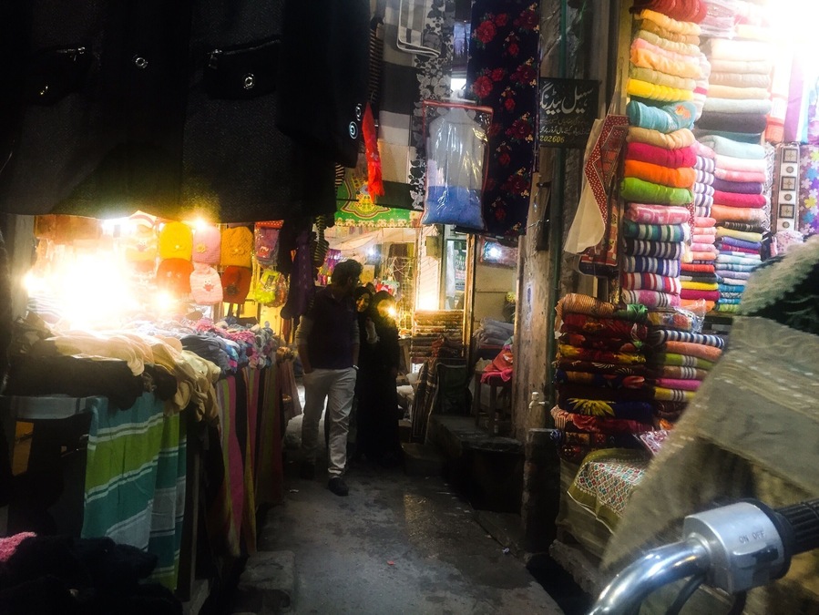 Desi local market, Motti bazaar at Gujrat