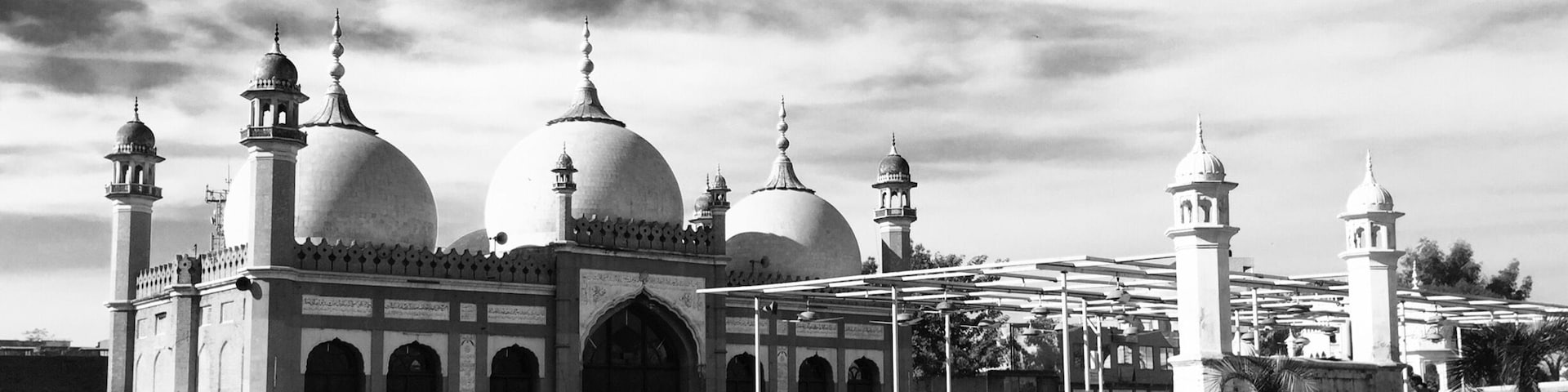 One of the oldest Mosque in Gujrat, Pakistan. Around 100 year old historical Mosque famous for offering Eid's Prayer.