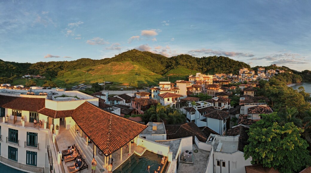 Aerial view of the Las Catalinas in Guanacaste, Costa Rica