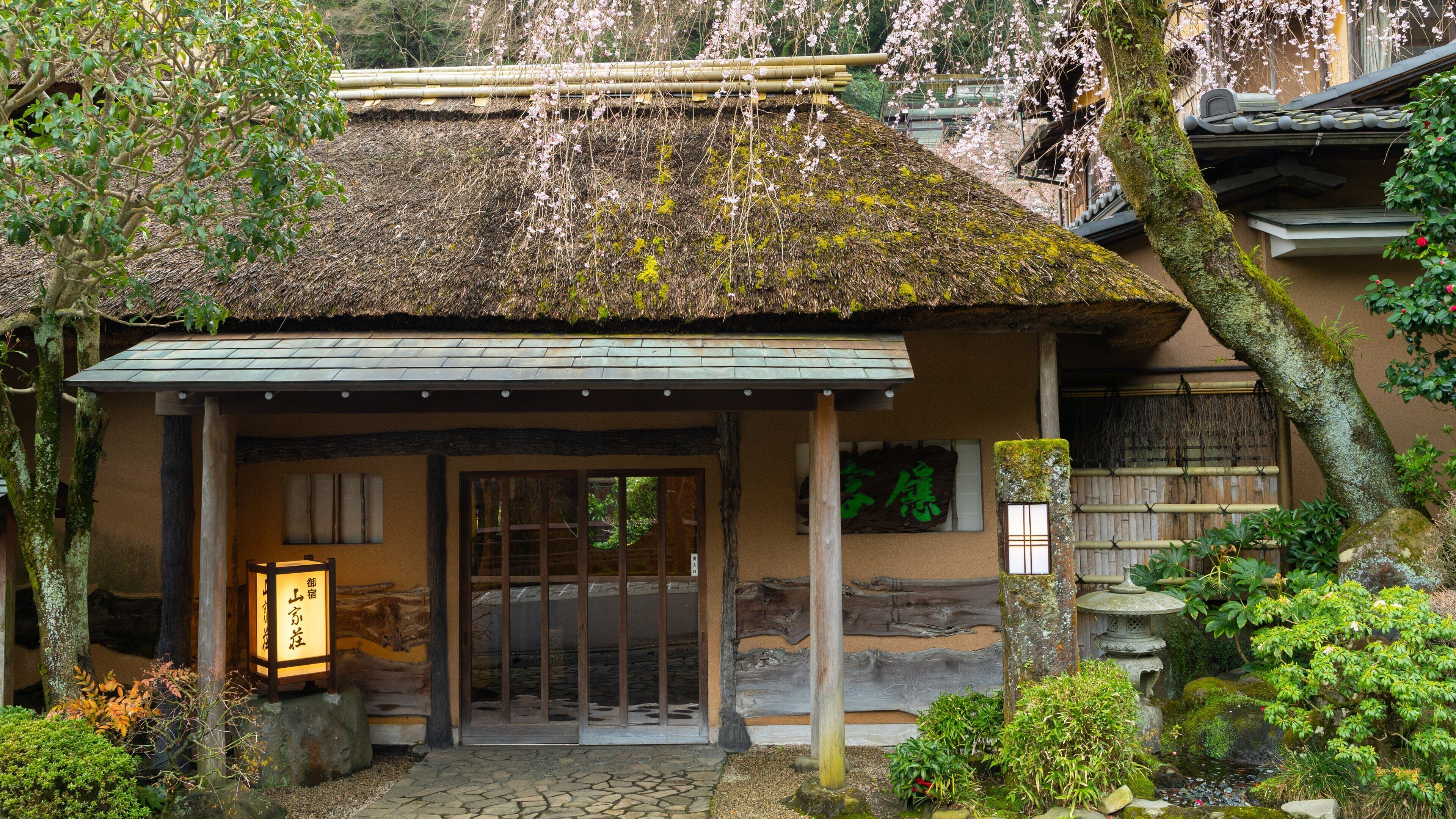 Hakone Hot Springs showing a house