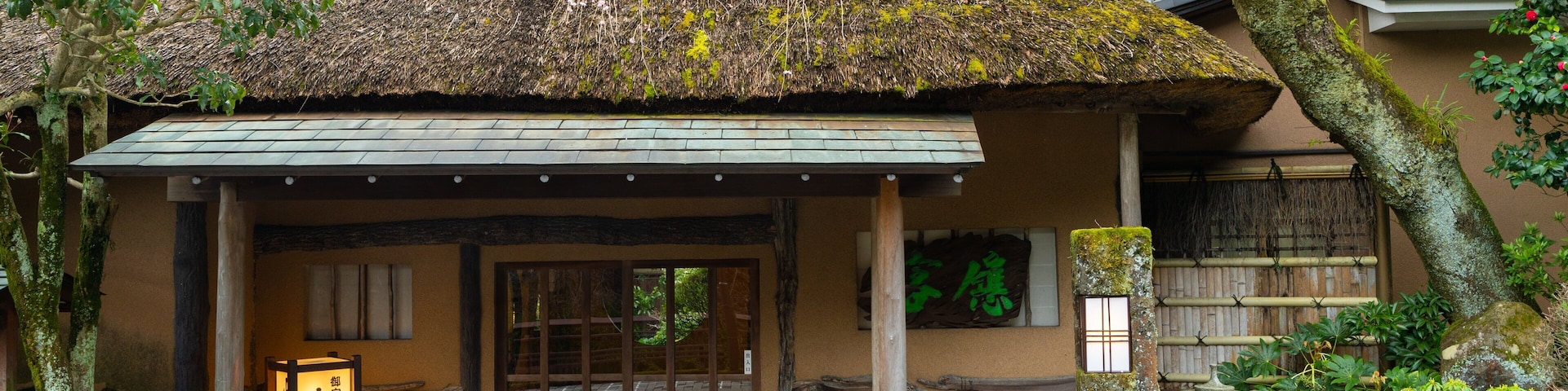 Hakone Hot Springs showing a house