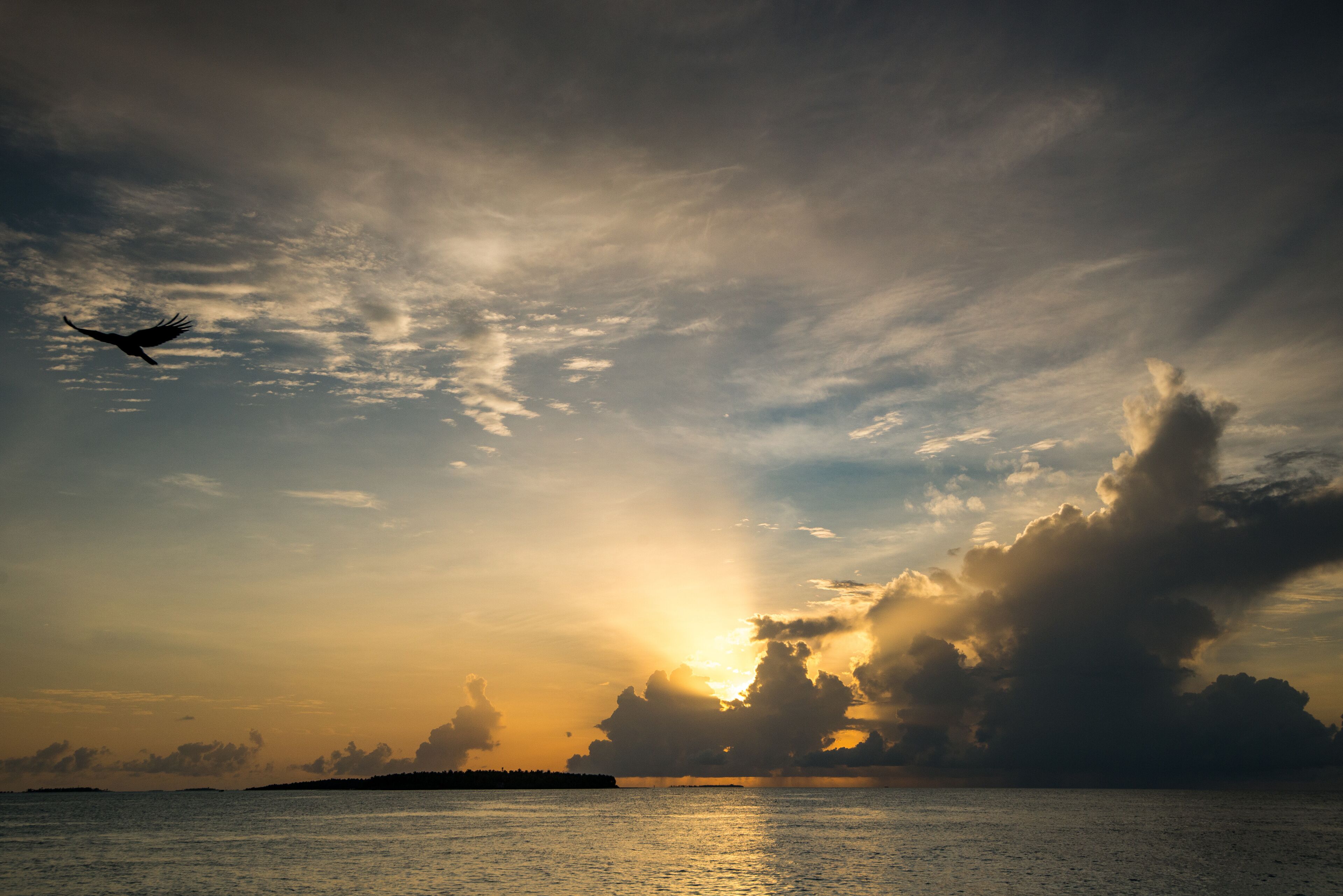 Sunrise in Maldives
