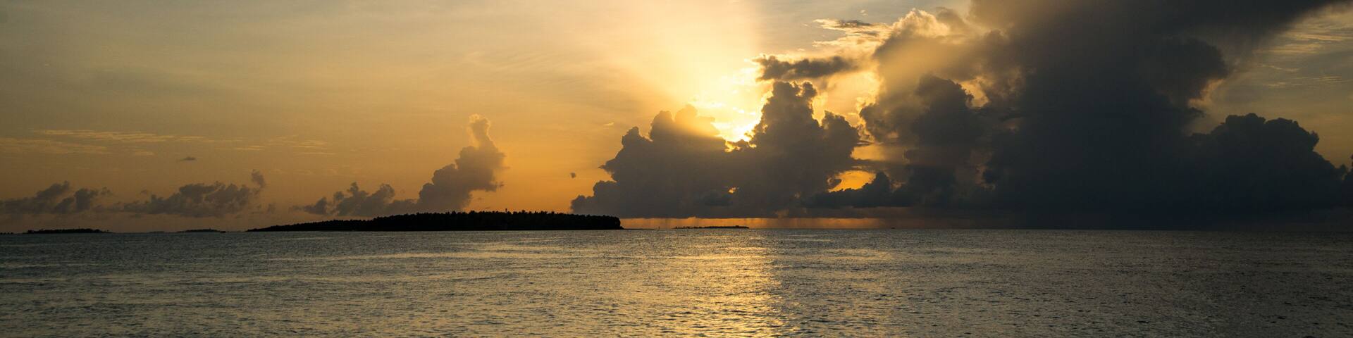 Sunrise in Maldives