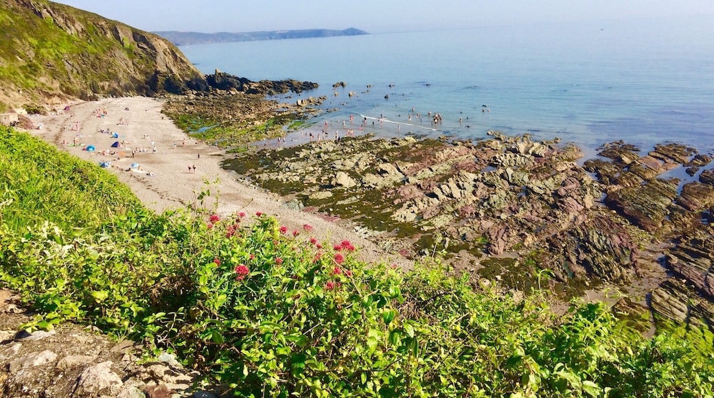 Finnygook beach from Portwrinkle.