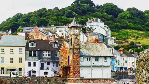 Cornish houses II, Cawsand, Plymouth,England