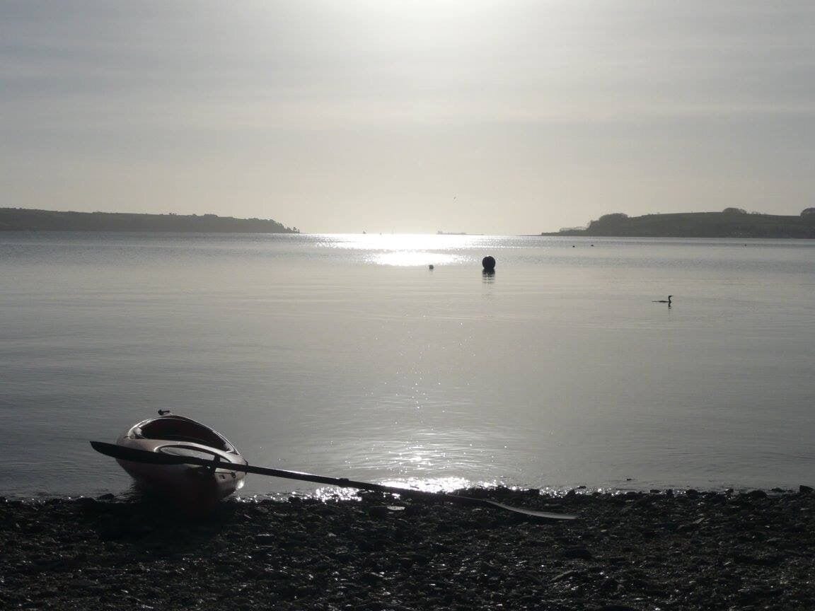Winter Paddling #beach