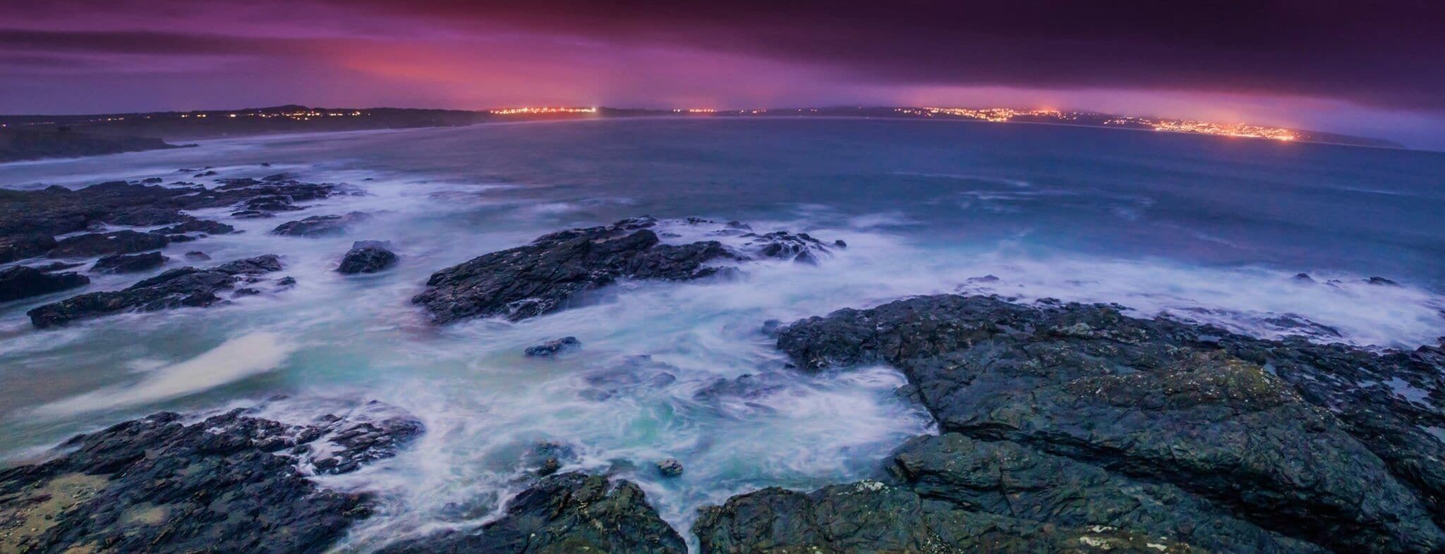 Looking over to St Ives  in the distance