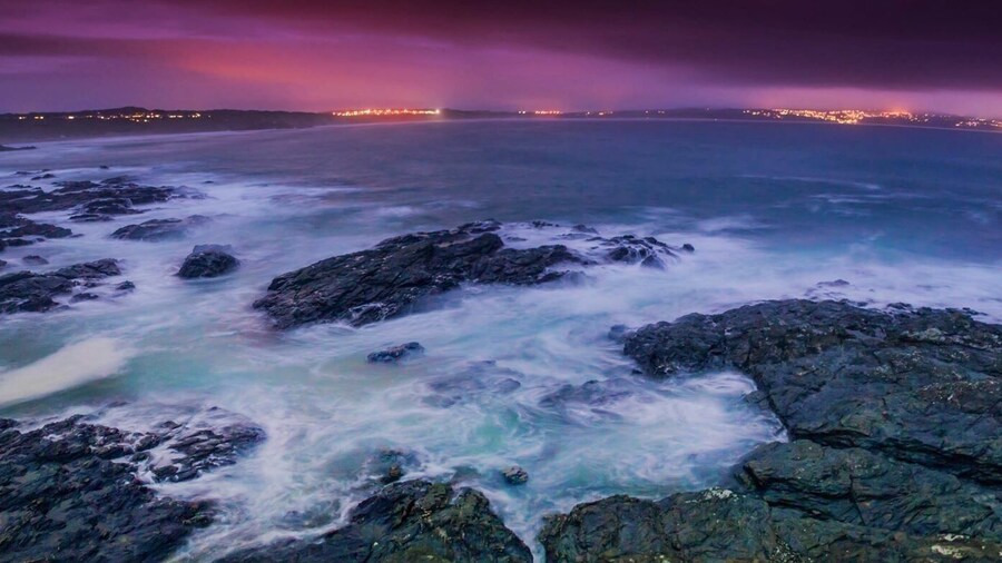 Looking over to St Ives in the distance
